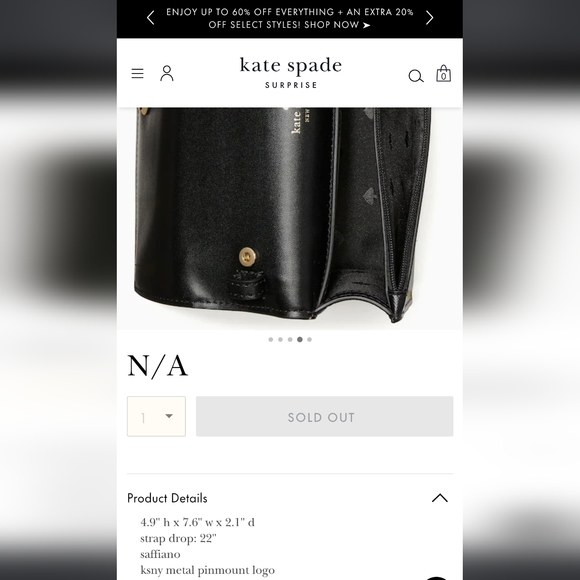 Kate Spade Staci Small Flap Crossbody - Picture 12 of 14